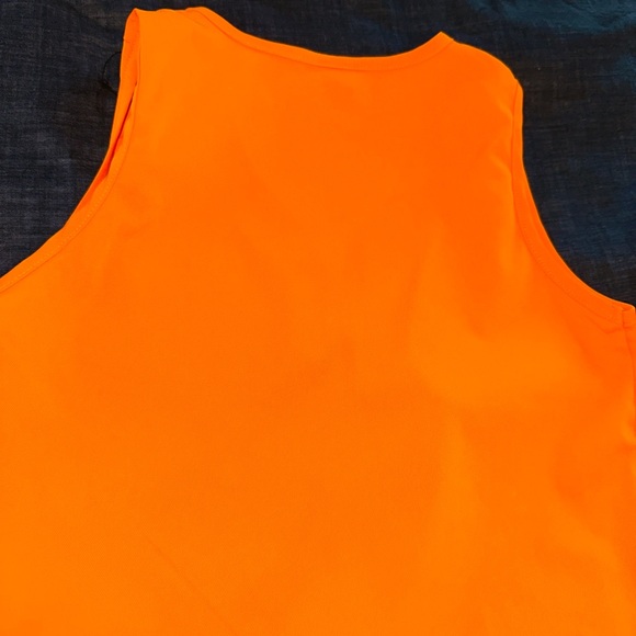 SHEIN Bright Orange Top - Picture 4 of 6